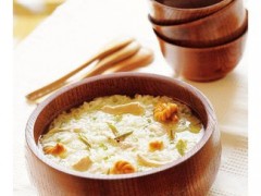 綠茶麻花粥的做法