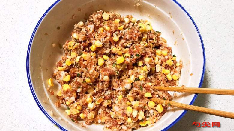 豬肉玉米餡料（生餡）的配方技術