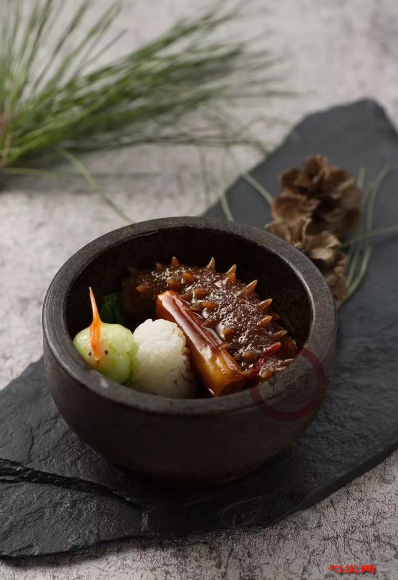 石鍋山藥燒海參