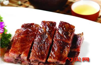 茶熏排骨